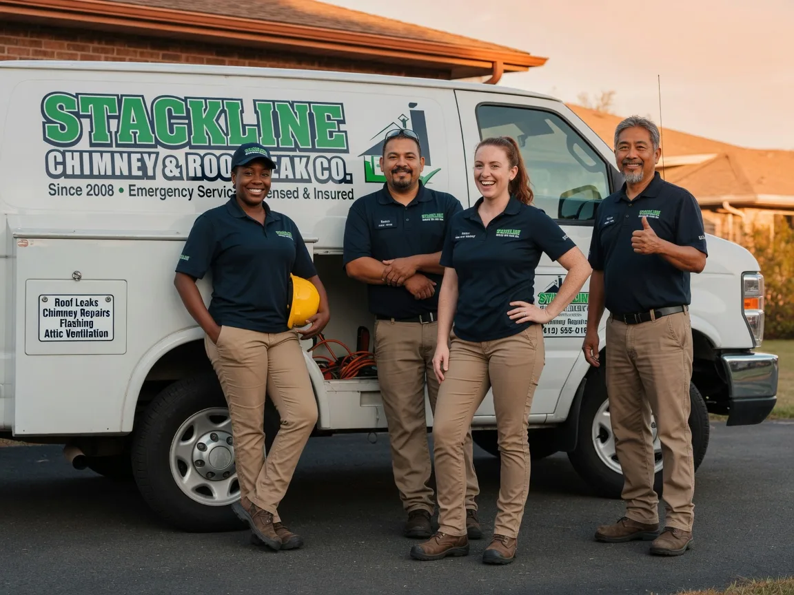 Chimney flashing repair company in Woodland, AL